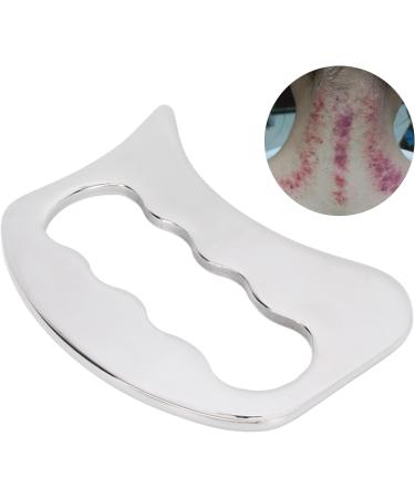 Premium Gua Sha Scraping Massage Tool - Stainless Steel Upgrade for Muscle Relief & Discomfort - Buy Online on GoSupps.com