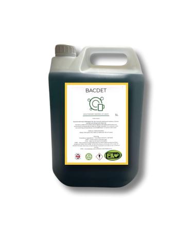 FILO Bacdet Washing Up Liquid High Foam 10L Potent Dishwasher Pods Cleaner for Sparkling Clean Dishes Pans Pots and Windows Grease & Stain Remover Formula Gentle on Hands.