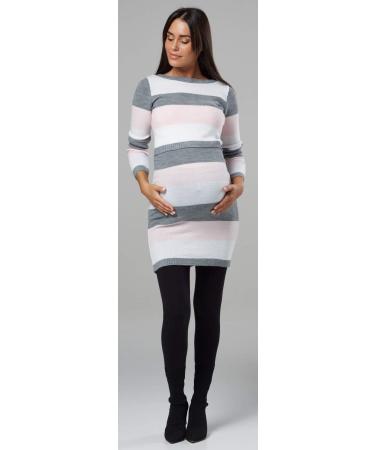 Zeta Ville Maternity Nursing Knitted Tunic 453 Powder Pink - Size 12-14 - Buy Online on GoSupps.com