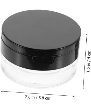 ibasenice 1 Set Loose Powder Box Powder Box Body Powder Case Offic Lotion Travel Plastic Nail Stickers Make up - Buy Online on GoSupps.com