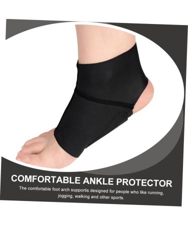 FRCOLOR Adjustable Pad Splint - Wear-resistant Foot Protector for Men & Women - Breathable Household Support Glove - 1 Pair Black - Buy Online on GoSupps.com