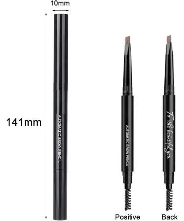 Waterproof 5 Colors Eyebrow Pen Triangular Tip for and Lines Double Ended Design for Look Sweatproof Portable (5# light brown) - Buy Online on GoSupps.com