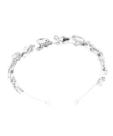 minkissy Headbands Bridal Hair Accessories Wedding Hair Accessories Hair Accessories for Bride Women Hair Accessories Headband for Party Women Headband Zircon Women's Decorate