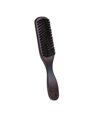 LAURAG mustache brush facial beard beard wooden mustache comb men shaving brush multifunctional facial hair brush