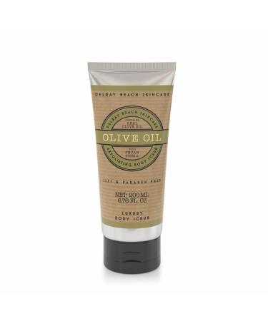 Delray Beach Skincare Olive Oil Exfoliating Body Scrub With Pecan Shell 200ml