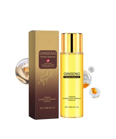 Ginseng Herbal Essence Anti-Wrinkle Facial Essence with Panax Ginseng Root Extract and Hydrolyzed Collagen 120ml/4fl oz