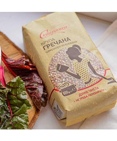 Skvira Roasted Buckwheat Kasha 800g - GMO Free, 1 Pack - Buy Online on GoSupps.com