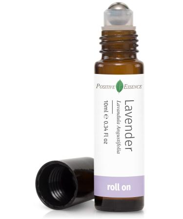 Lavender Essential Oil Roll On, Pure Lavender Essential Oil and Jojoba Oil for Relaxation and Skincare, Leak-Proof Rollerball, Relax Head Tension Roll-on (10 mL) Lavender 0.33 Fl Oz (Pack of 1)