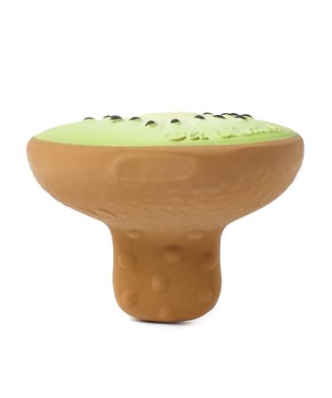 Oli & Carol Natural Rubber Mini Teether - Green Jose Antonio The Kiwi | Eco-Friendly Baby Toy for Teething Relief - Buy Online on GoSupps.com