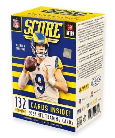 2022 Panini Score Football Trading Card Blaster Box (132 Cards)