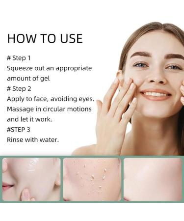 Herbal Exfoliating Cleansing Gel Deep Gentle Moisturizing Formula for Radiant Skin - Buy Online on GoSupps.com