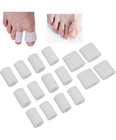 8 Pair Toe Spacer & Straightener Pads - Correct Hammer Toe & Curled Toes | International Shipping Available - Buy Online on GoSupps.com