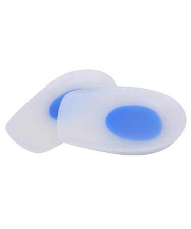 Silicone Heelpiece Heel Pad Thicken Bone Spur Insole Unisex Heel Mat Heel Support Pads Outdoor Shoes (S)