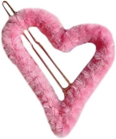 hgnxa Aesthetic Hair Clip Lovely Spring Hairpins Multi-shape Hairpin Plush Hair Clip Candy Color for Teenagers Woman - Buy Online on GoSupps.com