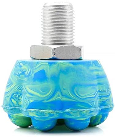 Mruabtiy 2 Pack Roller Skates Toe Stops Plugs - 82A PU Rubber Brake Block Stoppers | Adjustable Replacement Toe Stops | Mix Blue Skate Accessories - Buy Online on GoSupps.com