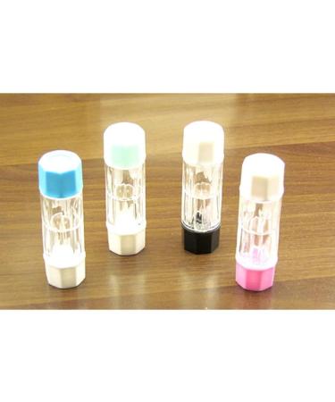 Heallily Portable Contact Lens Case 4-Pack Travel Lens Storage & Cleaning Holder - Ideal for Trips - Buy Online on GoSupps.com