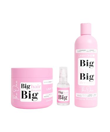 UNIIKON - Shampoo, Mask and Serum Set - Nourishing and Moisturizing - Regulates Excess Sebum and Accelerates Growth - All Hair Types - The One Range