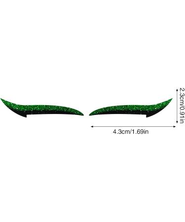 Autocollants Eye Liner R utilisables - D calque Fard Paupi res Femme - 10 Pi ces Autocollants Maquillage Yeux R sistants l'Eau Bandes Longue Tenue pour Femmes Vert - Buy Online on GoSupps.com