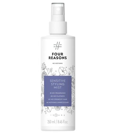 No nothing Very Sensitive Styling Mist - Fragrance Free Blow-Dry Styling Spray With Frizz Control Non-Aerosol Unscented Anti-Humidity 100% Vegan - 8.5 fl oz New Packaging