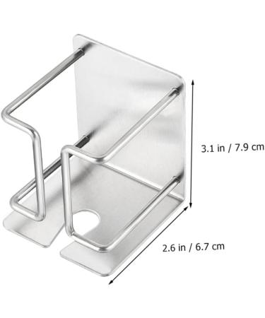 Magiclulu Stainless Steel Electric Shaver Wall Holder - Razor Hooker for Shower - Durable Inoxlm Stand for Electric Razors - Buy Online on GoSupps.com