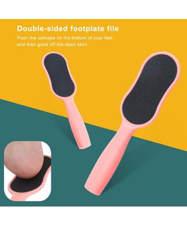 AUklOPVZZ Foot Grater Skin Scraper Scrapping Tool Exfoliating Simple Operation Feet Scrubber Stone Safety White - Buy Online on GoSupps.com