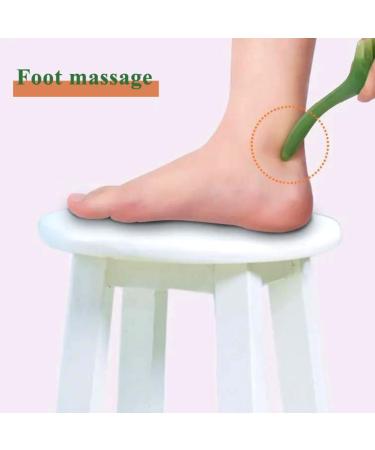 Massagers Gua Sha Comb - Resin Beeswax Facial Massage Tool | 5 Claw Body Scratch Comb in Jade Green for Soothing Skincare - Buy Online on GoSupps.com
