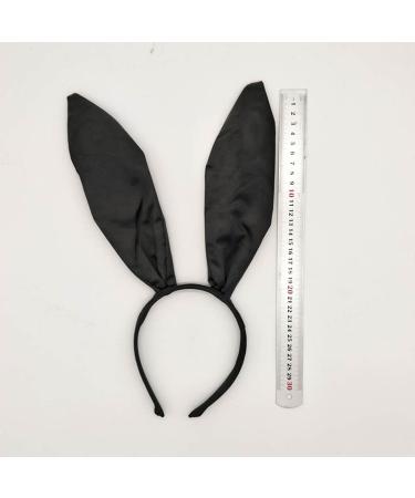 hgnxa Ears Headwear Animal -tie Tail Ear Hair Hoop Simple Headband Theme Party Costume Black - Buy Online on GoSupps.com