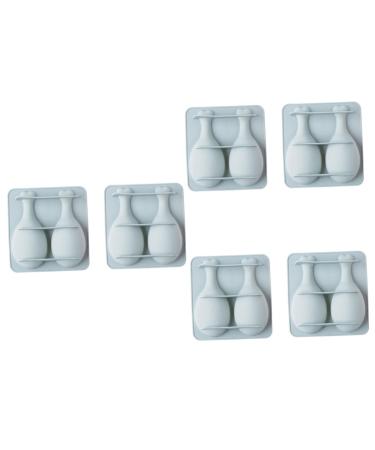 Abaodam Non Stick 6 pcs Fondant molds Silicone molds for Chocolate de para gelatinas Chocolate Silicone molds Silicone Cake Mold Baking Mold bakeware Nonstick Bluex3pcs 15.8*14.9CM x3pcs