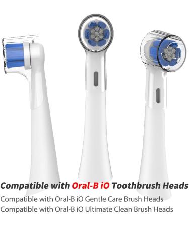 9Pcs Reusable Toothbrush Head Covers for Oral-B iO Replacement Heads | Compatible with Oral-B iO Series Electric Toothbrush - Buy Online on GoSupps.com