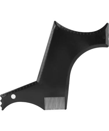 Generic Guide de Mise en Forme de Barbe Professionnel Mod le de Coupe de Cheveux Flexible en Plastique Noir pour un Alignement Pr cis de la Barbe Fa onneur de Facile Utiliser pour une Coupe - Buy Online on GoSupps.com