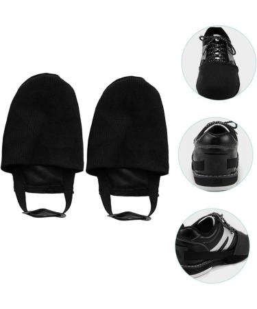 Kids Bowling Shoe Covers for Flex Tools, Insoles & Sneaker Protection - Black Slider Cotton Accessories - Bowling Supplies - Buy Online on GoSupps.com