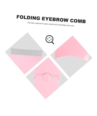 Shop NOLITOY 2pcs Foldable Eyelash Comb & Mascara Applicator - Eyebrow Brush with Steel Teeth for Perfect Lashes | Portable Cosmetic Accessories - Buy Online on GoSupps.com