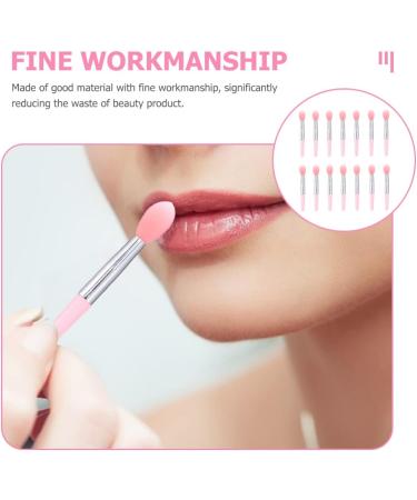 Beavorty 1 Set lip gloss brush lip applicator wands Cosmetic Lipstick Brush silicone lip applicator Makeup Lip Brush makeup applicators Lip Mask Brush Miss Silica gel nose lip augmentation 5X1X0.5CM Pink - Buy Online on GoSupps.com
