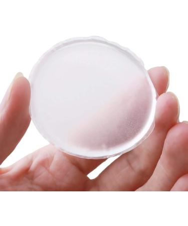 Silicone Puff Cosmetic Foundation BB Cream Makeup Tool Clean Sponge Makeup Transparent Creative and Exquisite Workmanship Attractive - Buy Online on GoSupps.com