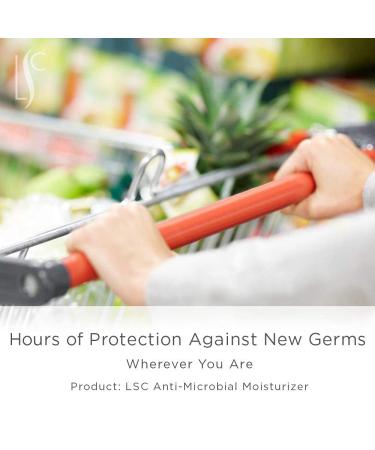 LSC Hand and Body Cleanser and Moisturizer Bundle - Alcohol-Free, Antimicrobial, Safe for Kids - 16oz each - Buy Online on GoSupps.com