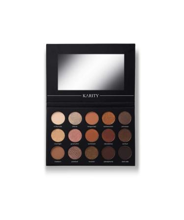 15 Nudes & Rudes Highly Pigmented Eyeshadow Palette | Professional Neutral Everyday Makeup - Shop Internationally - Buy Online on GoSupps.com