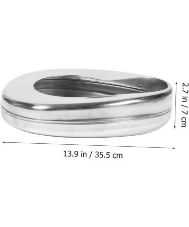 Stainless Steel Bedpans Bed Pans with Lid for Bed Bound Patient Spill Proof Bed Pans for Elderly Females Elderly Bedridden Patient Personal Care - Buy Online on GoSupps.com