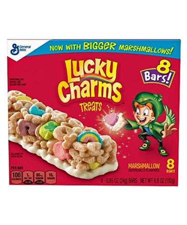 Lucky Charms Marshmallow Treats 8 ct. Box (Pack of 3)