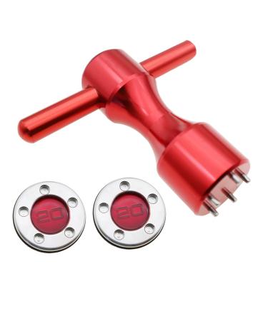 Ronsit 2 x 20g Custom Weights + Wrench for Titleist Scotty Cameron California Newport Putters Red