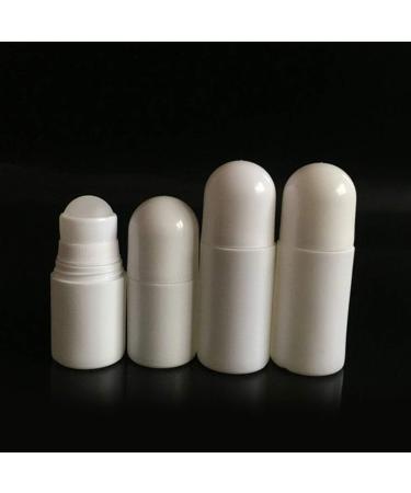 Healifty Deodorant Roller Bottles - Leak-proof Empty Refillable 50ml Travel Size for Fragrance Oils & Perfume - Set of 10 (White) - Buy Online on GoSupps.com