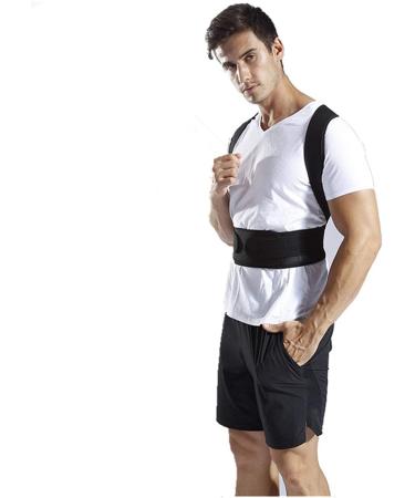 Adjustable Back Waist Position Posture Corrector Back Support Shoulder Lumbar Brace Back Belt Vest Corrector Unisex (Size : X-Large) Feito na China Full moon lofty ambition - Buy Online on GoSupps.com