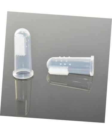 Minkissy 2pcs Finger Toothbrush for Toddlers - Gentle & Effective Dental Care - Buy Online on GoSupps.com