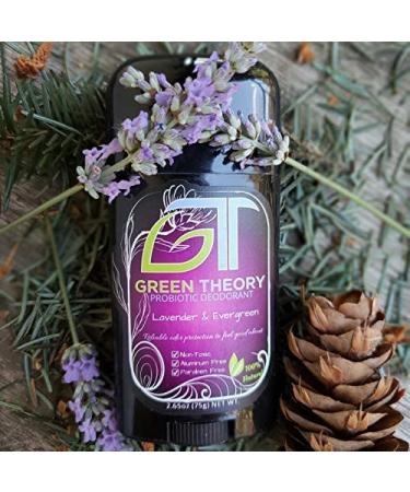 Buy Green Theory Lavender & Evergreen Natural Deodorant - Probiotic Aluminum-Free | 2.65 oz - Shop Internationally - Buy Online on GoSupps.com