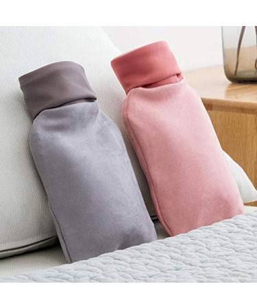 Maies 1000ml Durable Heat Bottle with Suede Cover - Portable Hand & Foot Heat Bag for Pain Relief | Classic PVC Design - Buy Online on GoSupps.com