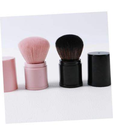 Angoily Black Puff Telescopic Makeup Brush Set Travel Face Highlighter - Buy Online on GoSupps.com