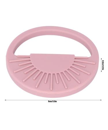Shop Safe Baby Silicone Bite Ring Toys - Food-Safe Semicircular Sun Design in Lavender Red | Ideal for Infants - Buy Online on GoSupps.com
