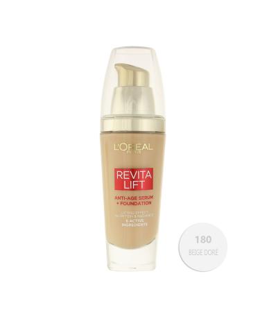 L'Oreal Paris Revitalift Anti-Age Serum + Foundation 30ml - 180 Golden Beige