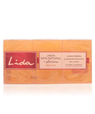 Jab n Lydas 100% Natural de Glicerina - Pack de 3 unidades - Buy Online on GoSupps.com