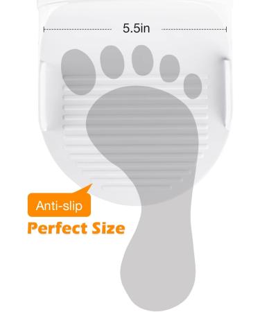 Tokokimo Shower Foot Rest - Non-Slip Pedicure Stool for Shaving Legs, No Drill Bathroom Pedal - Buy Online on GoSupps.com