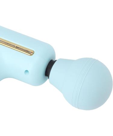 Portable Fascia Gun - Powerful Deep Tissue Massage for Everyone | Low-Noise Muscle Massager in Blue - Buy Online on GoSupps.com